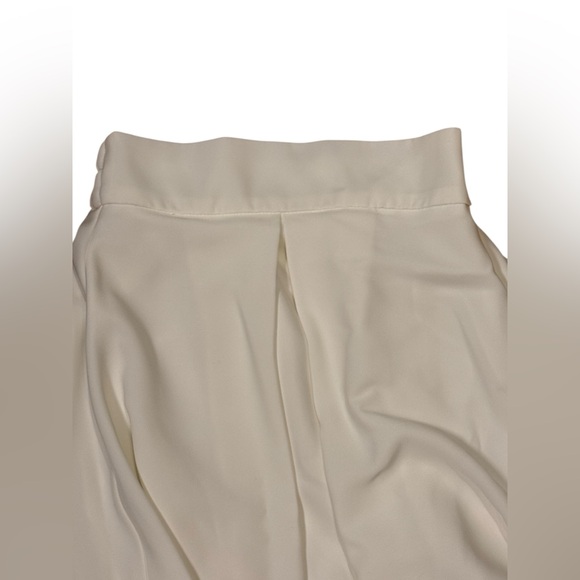 Locker Room High-Waisted White Maxi Skirt with Elastic Waistband Size S/M - Picture 6 of 11